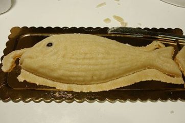 Pesce di pasta di mandorla 20