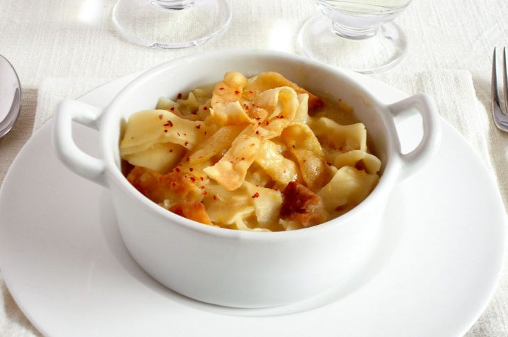 Ciceri e tria (Pasta con i ceci)