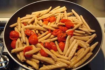 Pasta con i pomodori da pendola 4