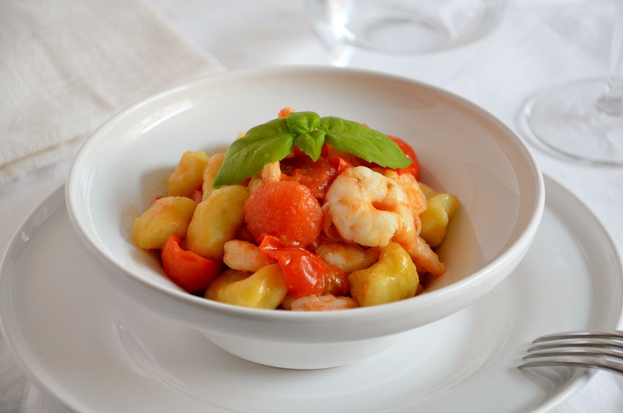 Ricetta Gnocchi gamberi e pomodorini La Ricetta della Cucina Imperfetta