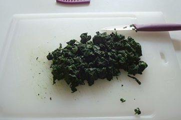 Soufflè di taglierini agli spinaci 5