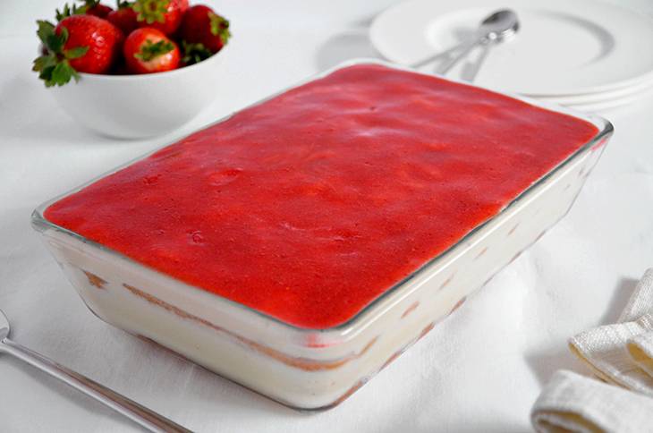 Tiramisù alle fragole