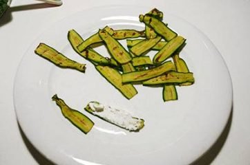 Insalata con praga zucchine e robiola 3