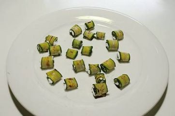 Insalata con praga zucchine e robiola 4