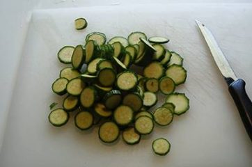 Pasta con ricciola zucchine e pomodorini 2