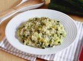 Risotto con le zucchine