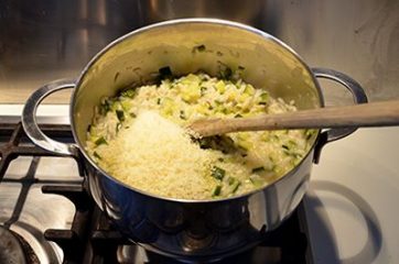 Risotto con le zucchine 8