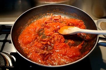 Bucatini all'amatriciana 4