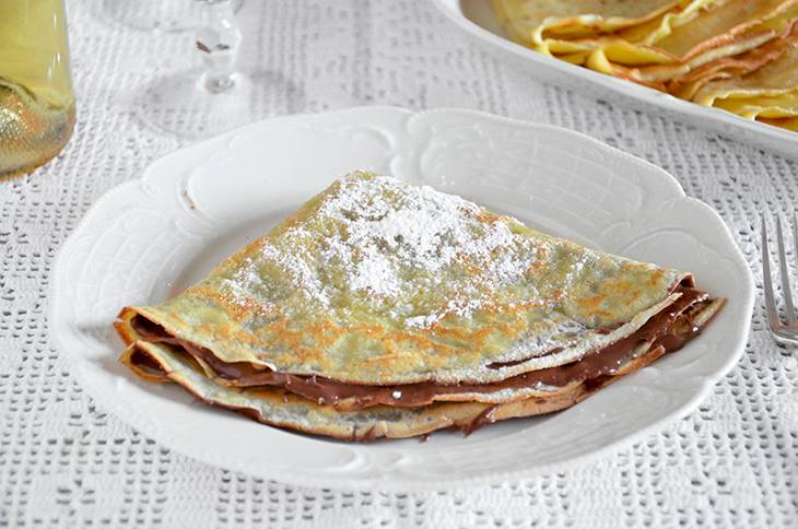 Crepes alla nutella