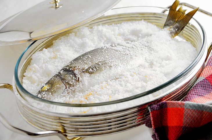 Branzino al sale