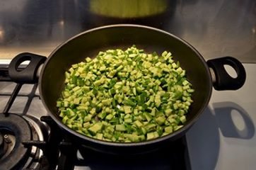 Pasta con le zucchine 3