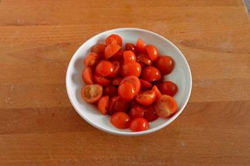 Pasta con pesce spada e pomodorini 2