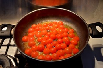 Pasta con pesce spada e pomodorini 4