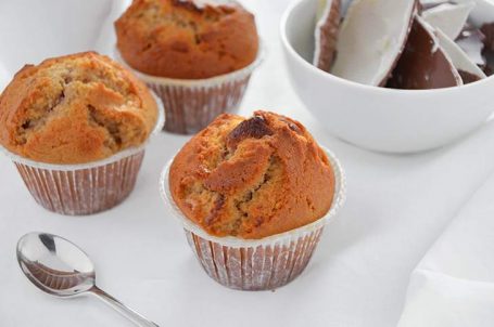 Muffin con cioccolato Kinder