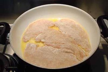Petti di pollo con i peperoni 3