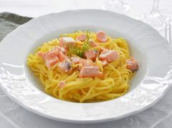 Pasta al salmone