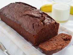 Plumcake banane e cioccolato