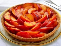 Crostata di pesche