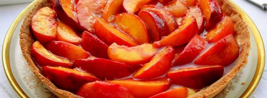 Crostata di pesche