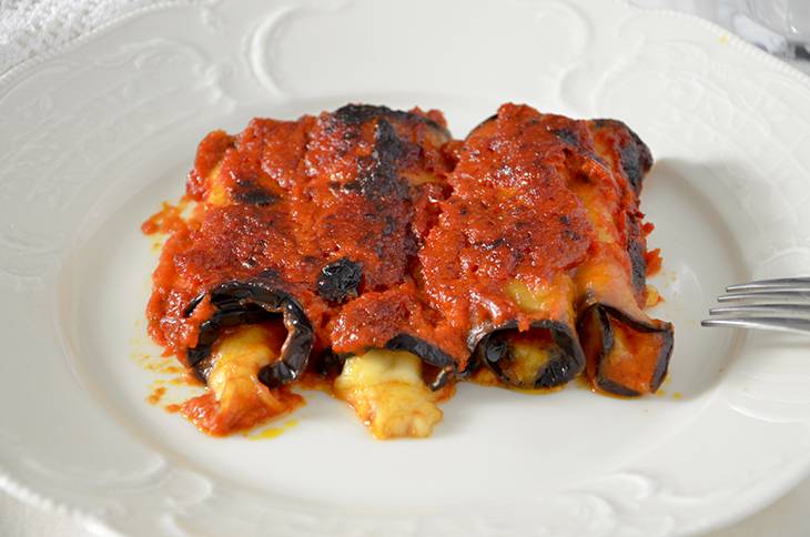 Involtini di melanzane