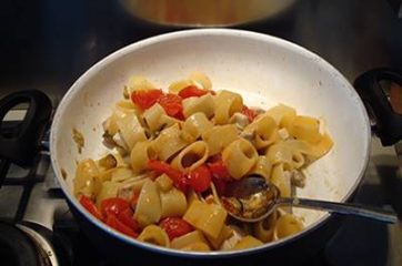 Pasta pesce spada e melanzane 8