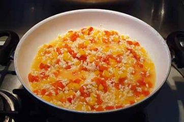 Risotto ai peperoni 8