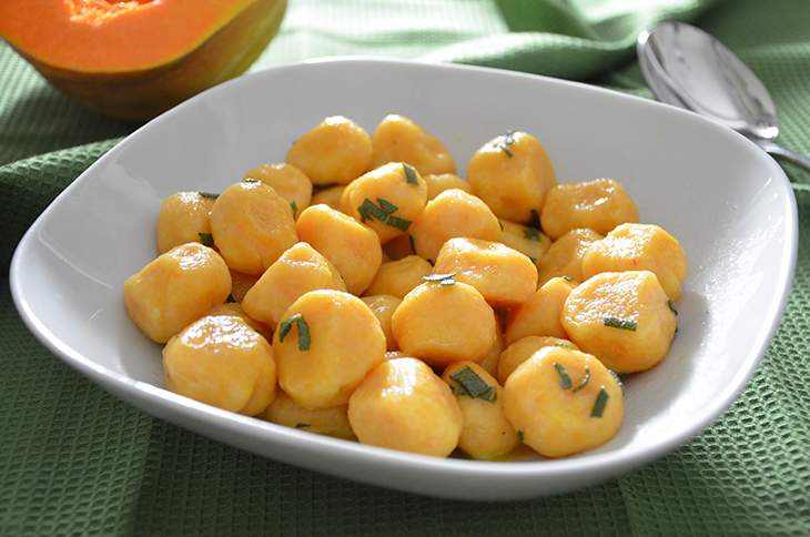 Gnocchi di zucca e patate