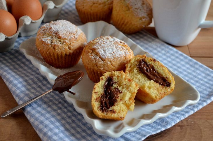 Muffin alla nutella
