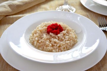 Risotto allo champagne