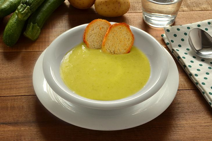 Vellutata di patate e zucchine