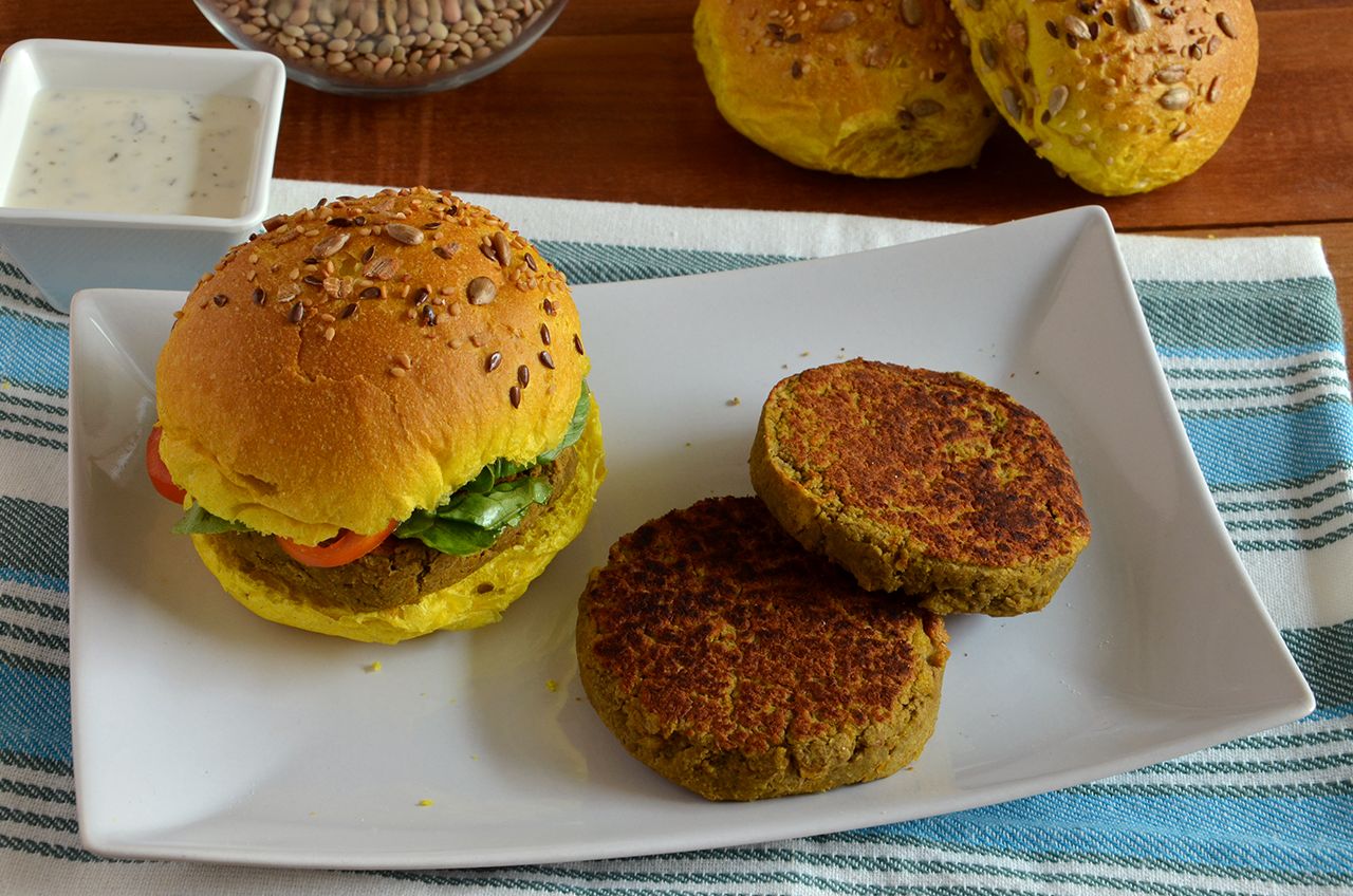 Burger di lenticchie