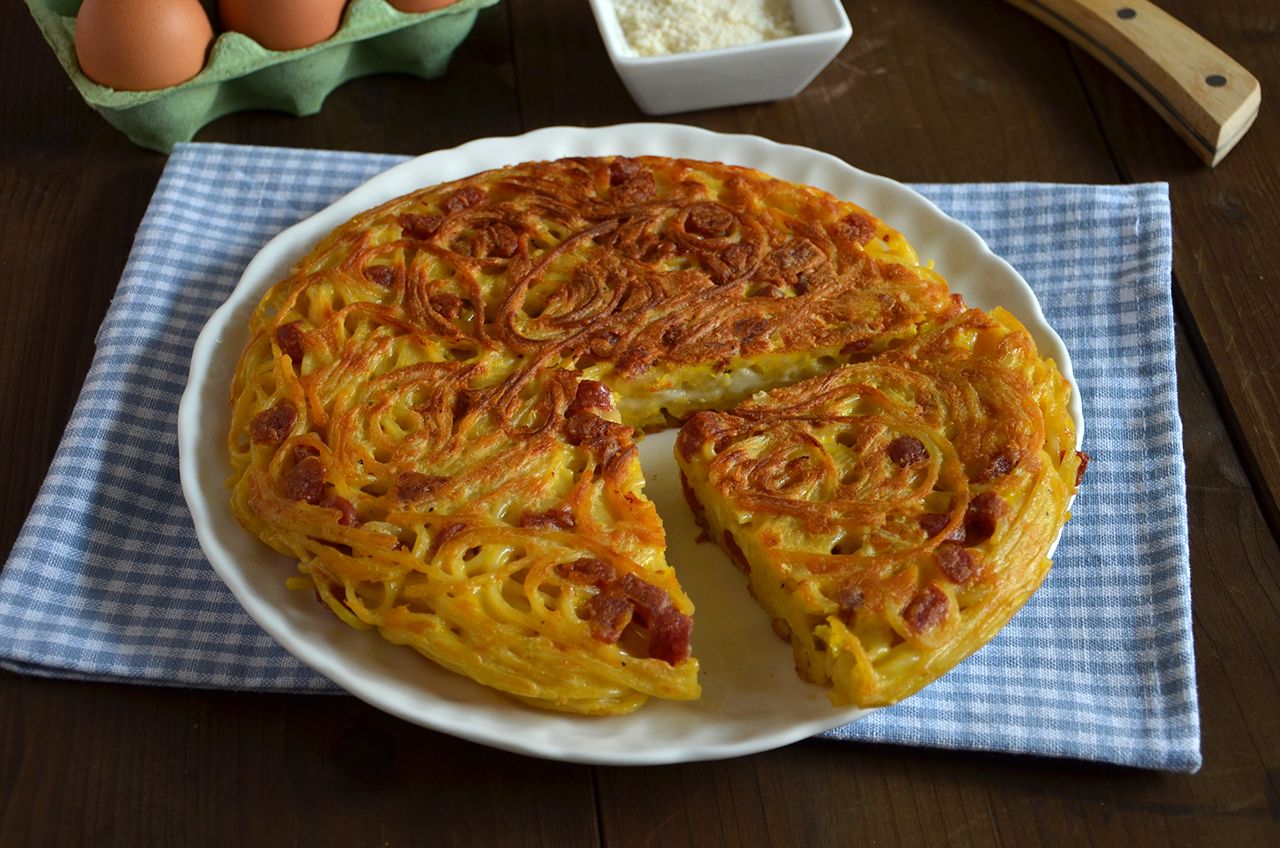Ricetta Frittata di pasta - La Ricetta della Cucina Imperfetta