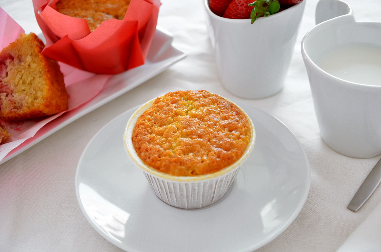 Muffin alle fragole