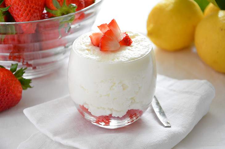 Mousse al limone