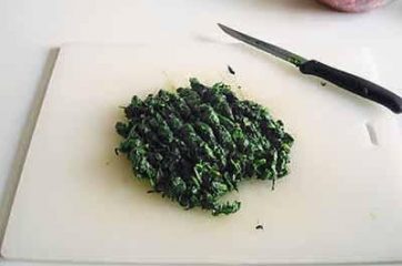 Polpettone con spinaci 3
