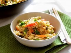 Riso basmati con verdure