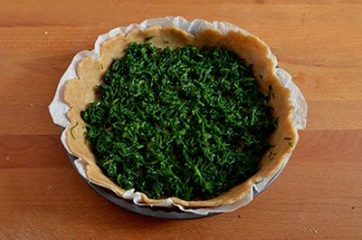 Torta salata agretti e gorgonzola 9