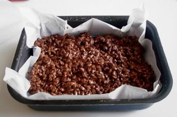 Barrette al riso soffiato e cioccolato 5