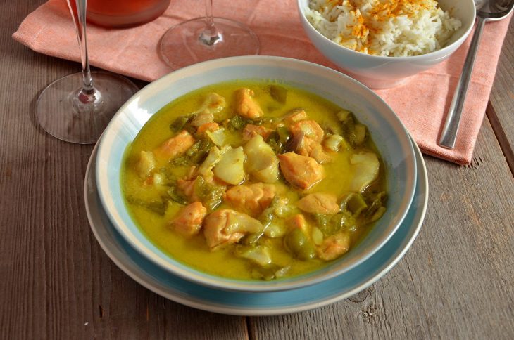 Curry di pesce