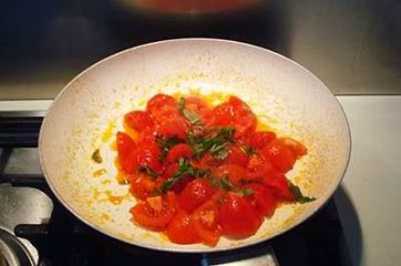 Pasta con pomodorini e ricotta 4