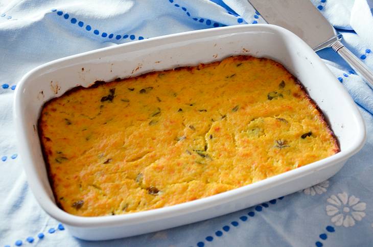 Focaccia di patate con la menta