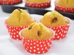 Muffin ai mirtilli rossi