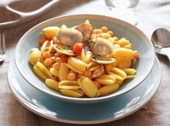 Pasta vongole e ceci