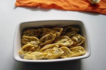 Conchiglioni ripieni di funghi e zucca 10