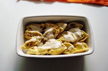 Conchiglioni ripieni di funghi e zucca 12