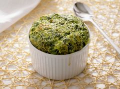 Soufflé agli spinaci