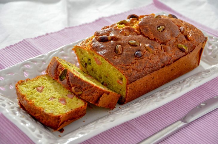 Plumcake mortadella e pistacchi