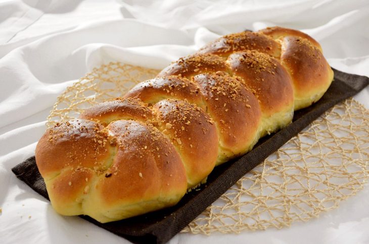 Pan brioche con gocce di cioccolato