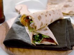 Piadina integrale all'olio