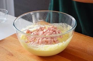 Plumcake salato con emmenthal e prosciutto cotto 10